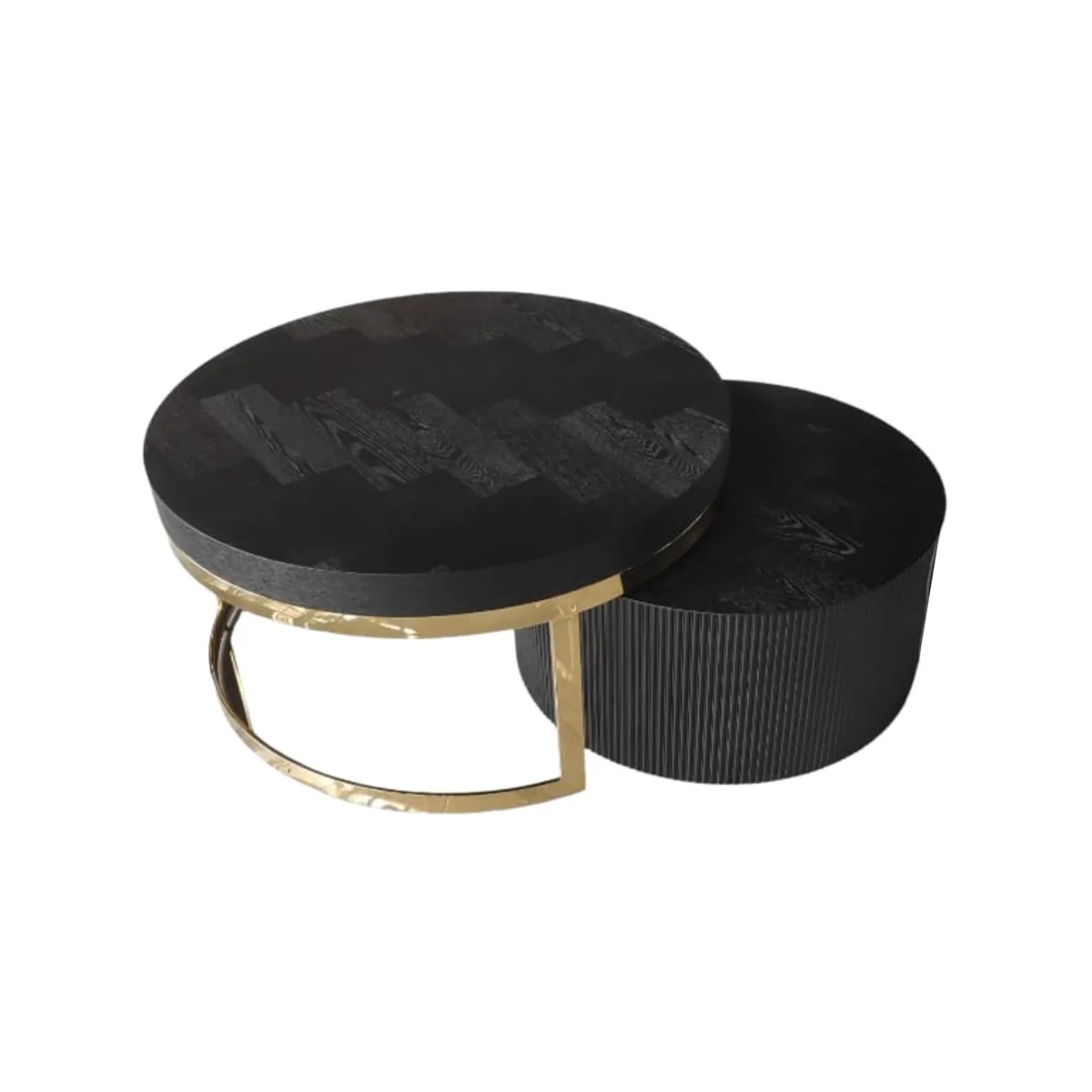Fox Tafel - Zwart, 90/70 Ø