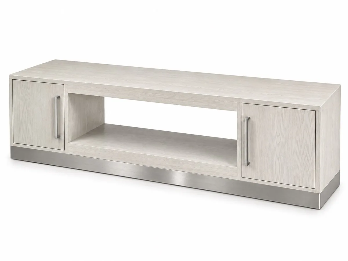 Blocci TV-meubel - Crème, Fineer, 200X40X50