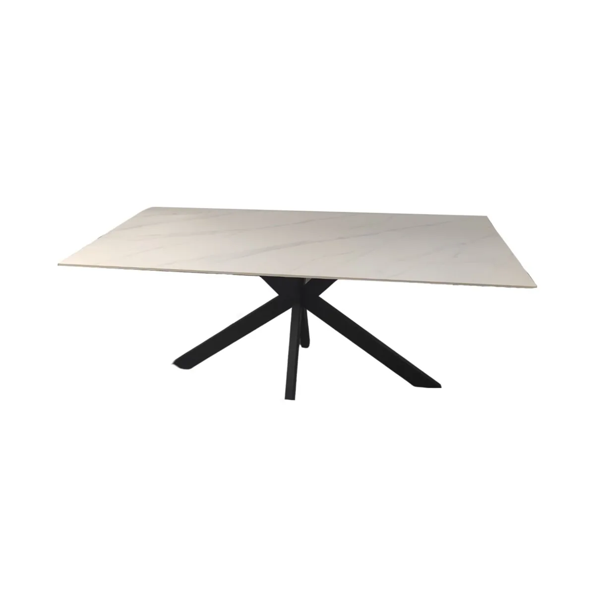 Octopus Eettafel - Zwart, Sintered stone, 180X90