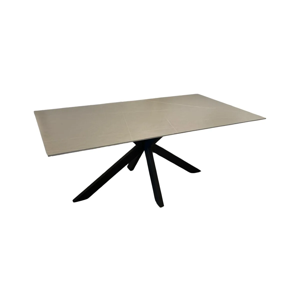 Octopus Eettafel - Grijs, Sintered stone, 180X90