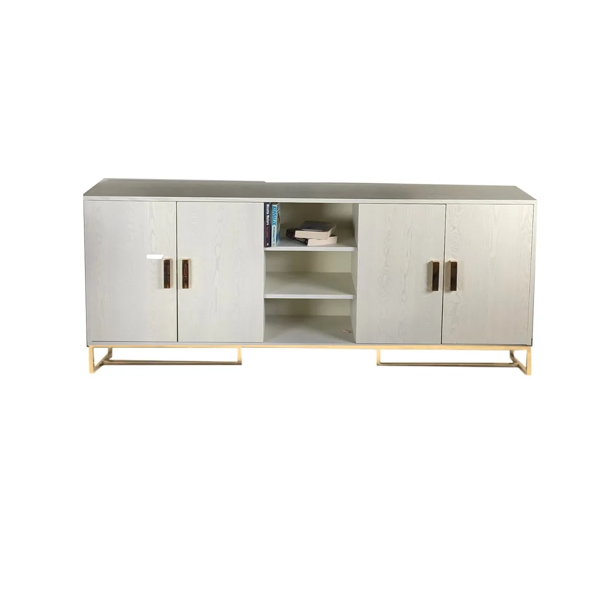 Dressoir - Crème, Fineer, 208X45X83