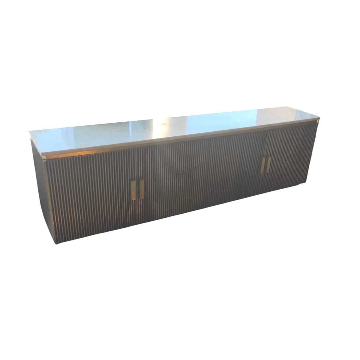 Allure TV-meubel - Zwart, Marmer, 200X40X60