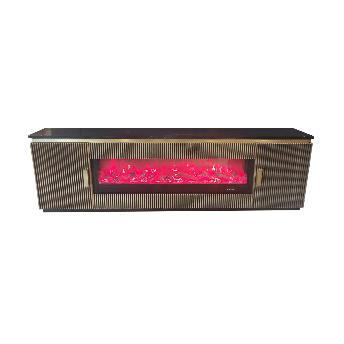 Allure TV-meubel - Wit, Marmer, 200X40X60