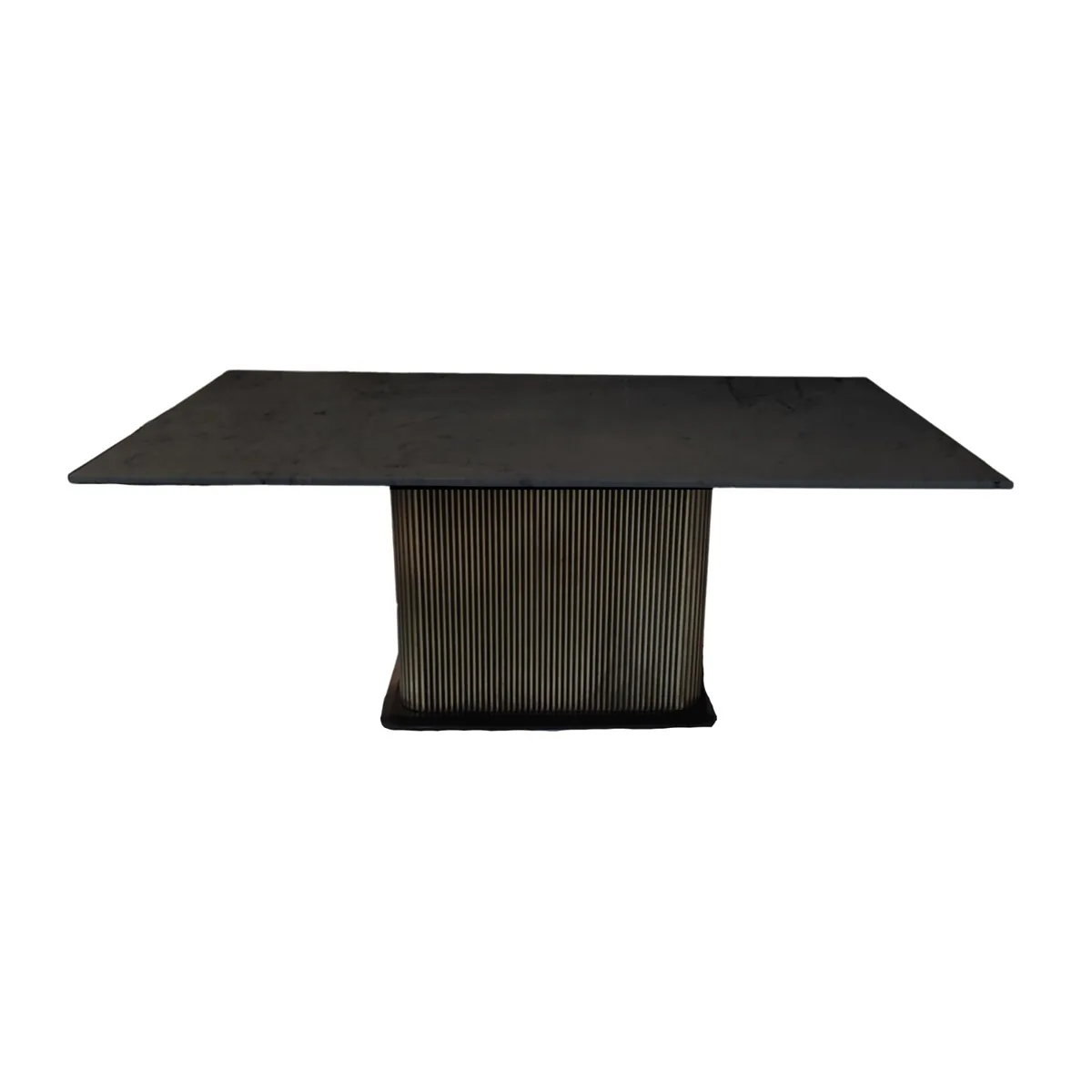 Allure Eettafel - Zwart, Marmer, 200X110