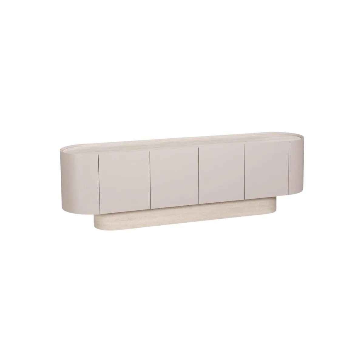 Isabella TV-meubel - Beige, 180X42X55