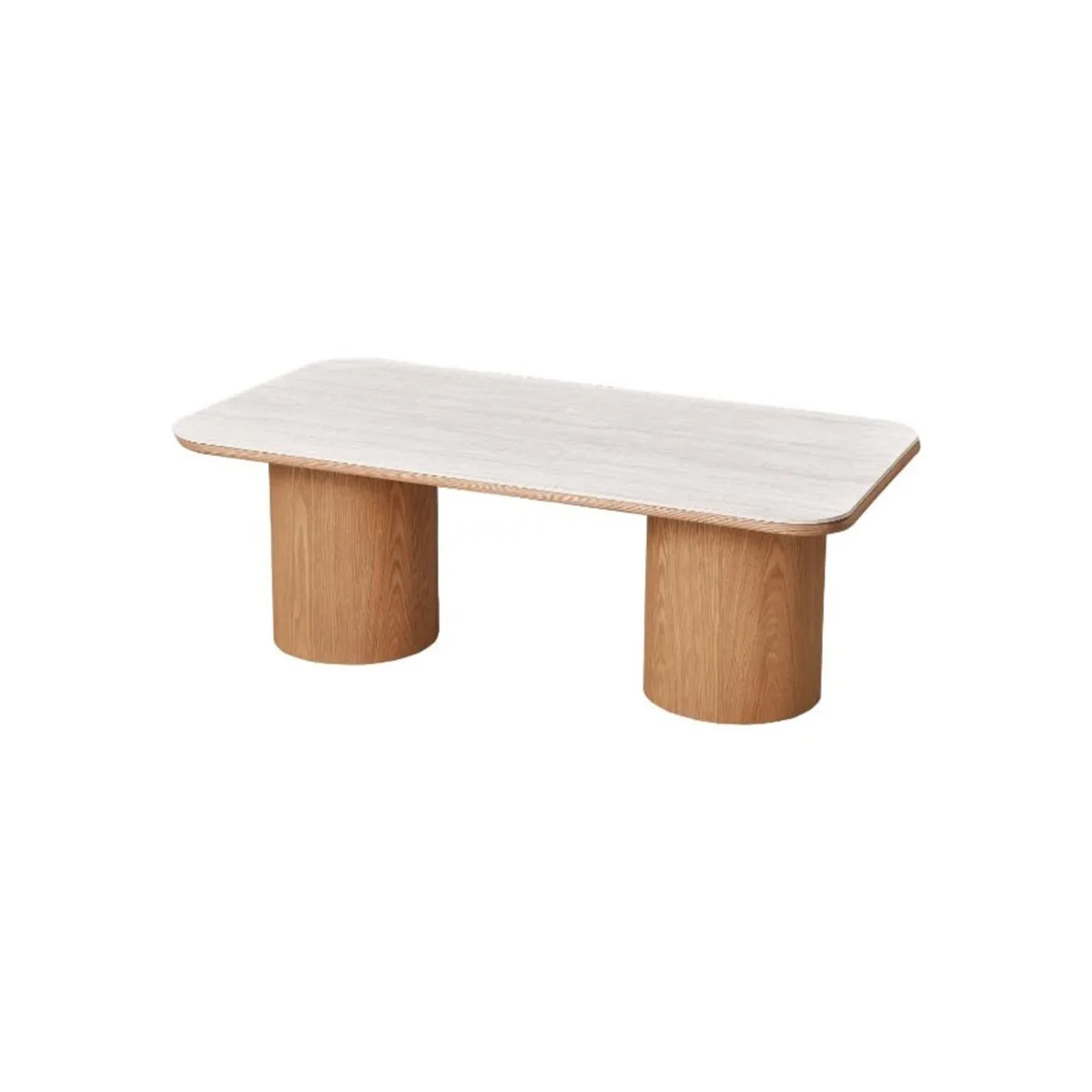 Nova Salontafel - Milky, Keramiek, 130X70X45