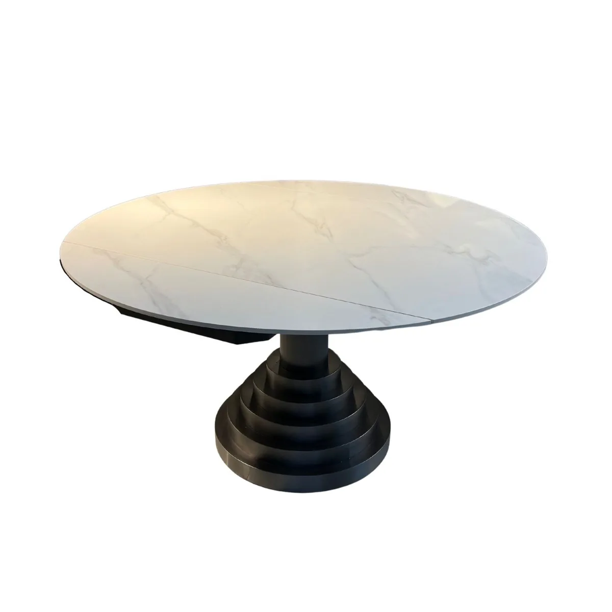 Rosella Eettafel - Wit, Sintered stone, 135/89X75