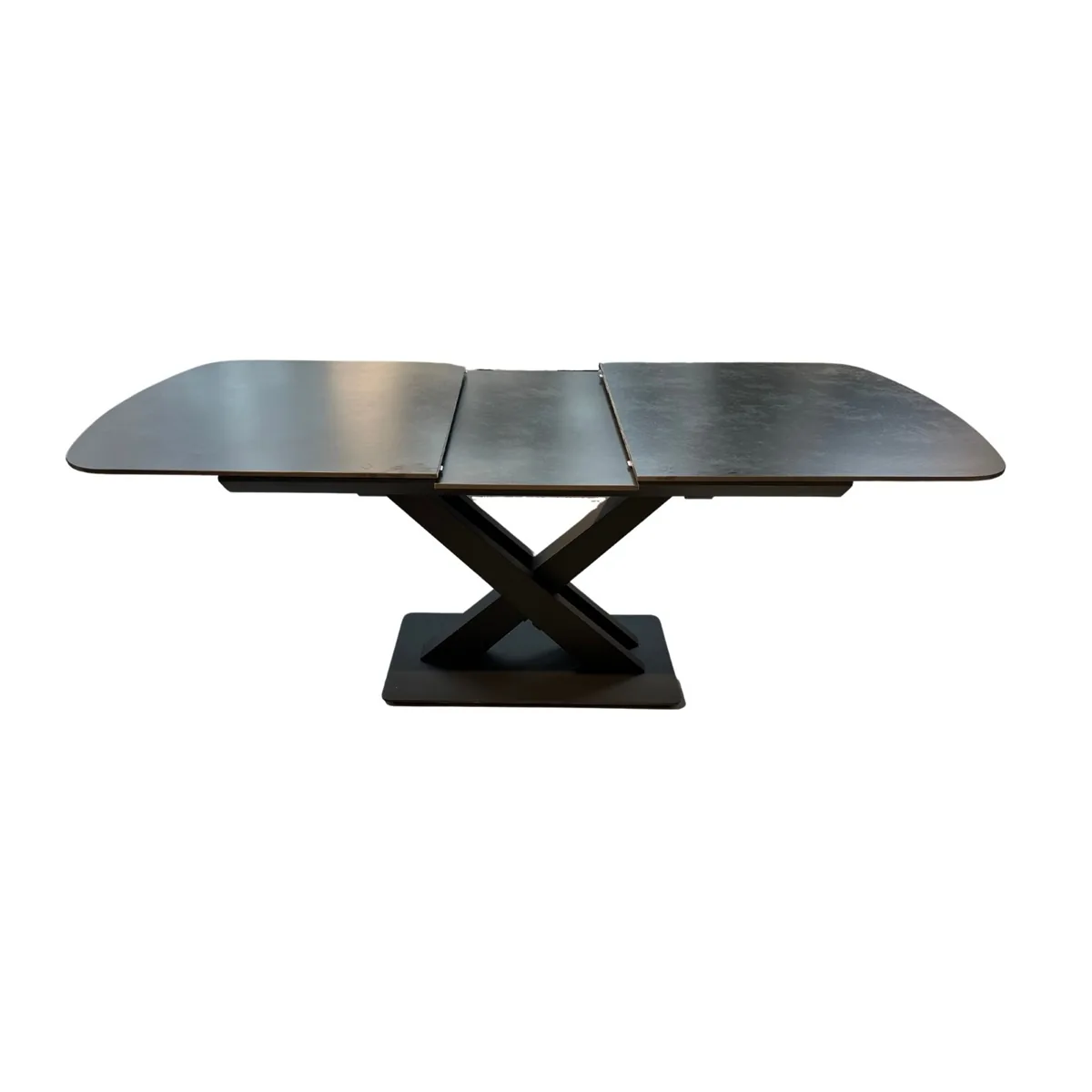 Xabi Eettafel - Donker, Sintered stone, 160/200X90