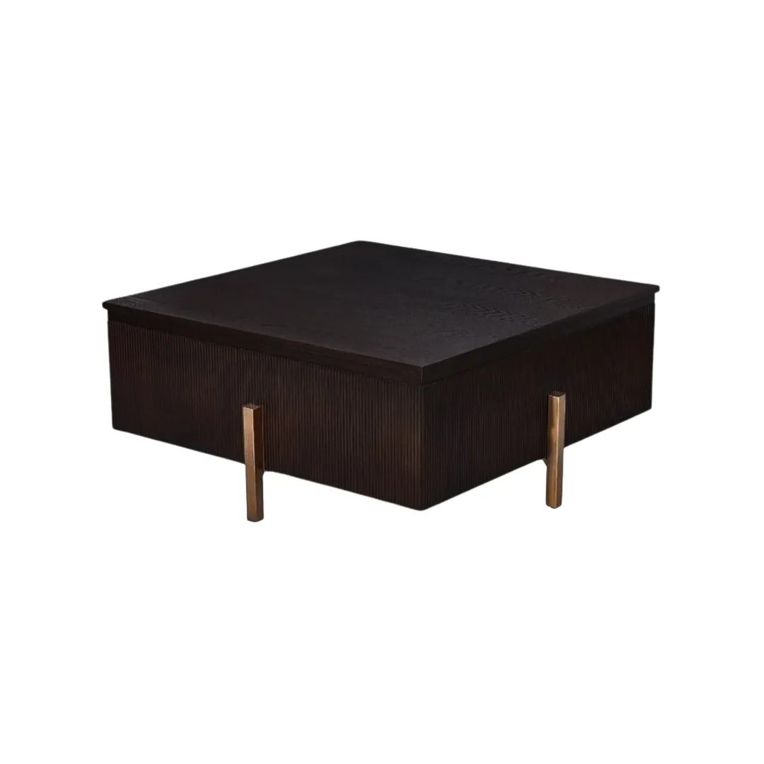 Eliza Salontafel - Bruin, 90X90X45