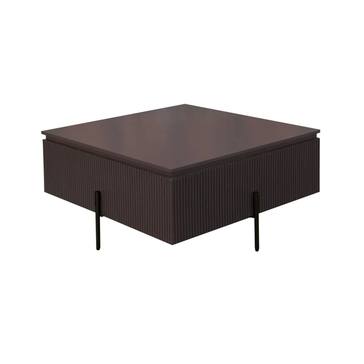 Eliza Salontafel - Zwart, 90X90X45