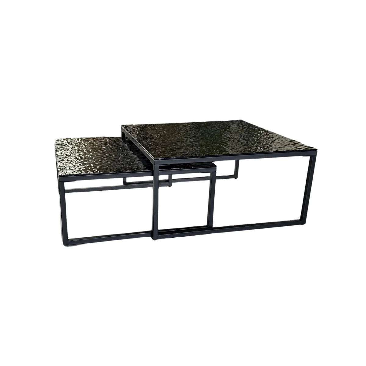 Sasy Salontafel - Zwart, Glas