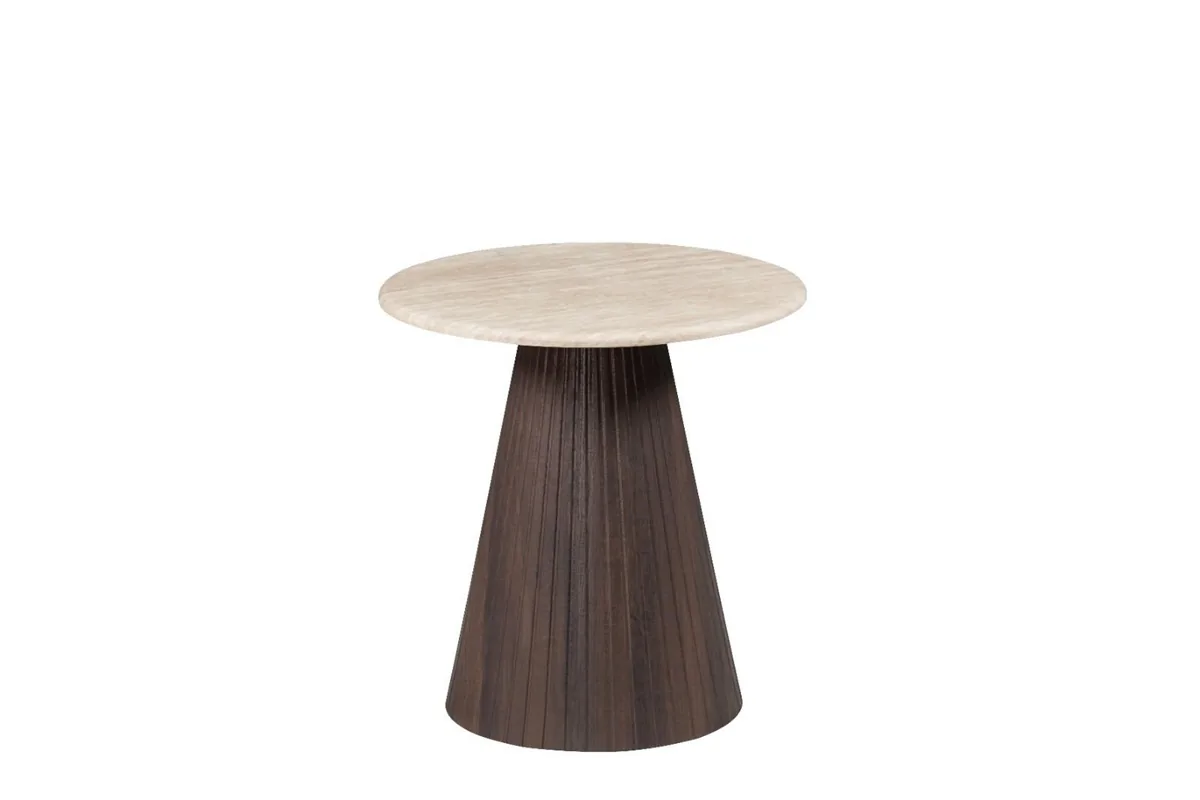 Kimberly Bijzettafel - Bruin, Flintstone, 55Ø