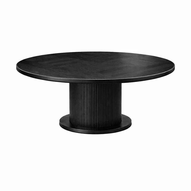 Taksim Salontafel - Zwart, 110 Ø