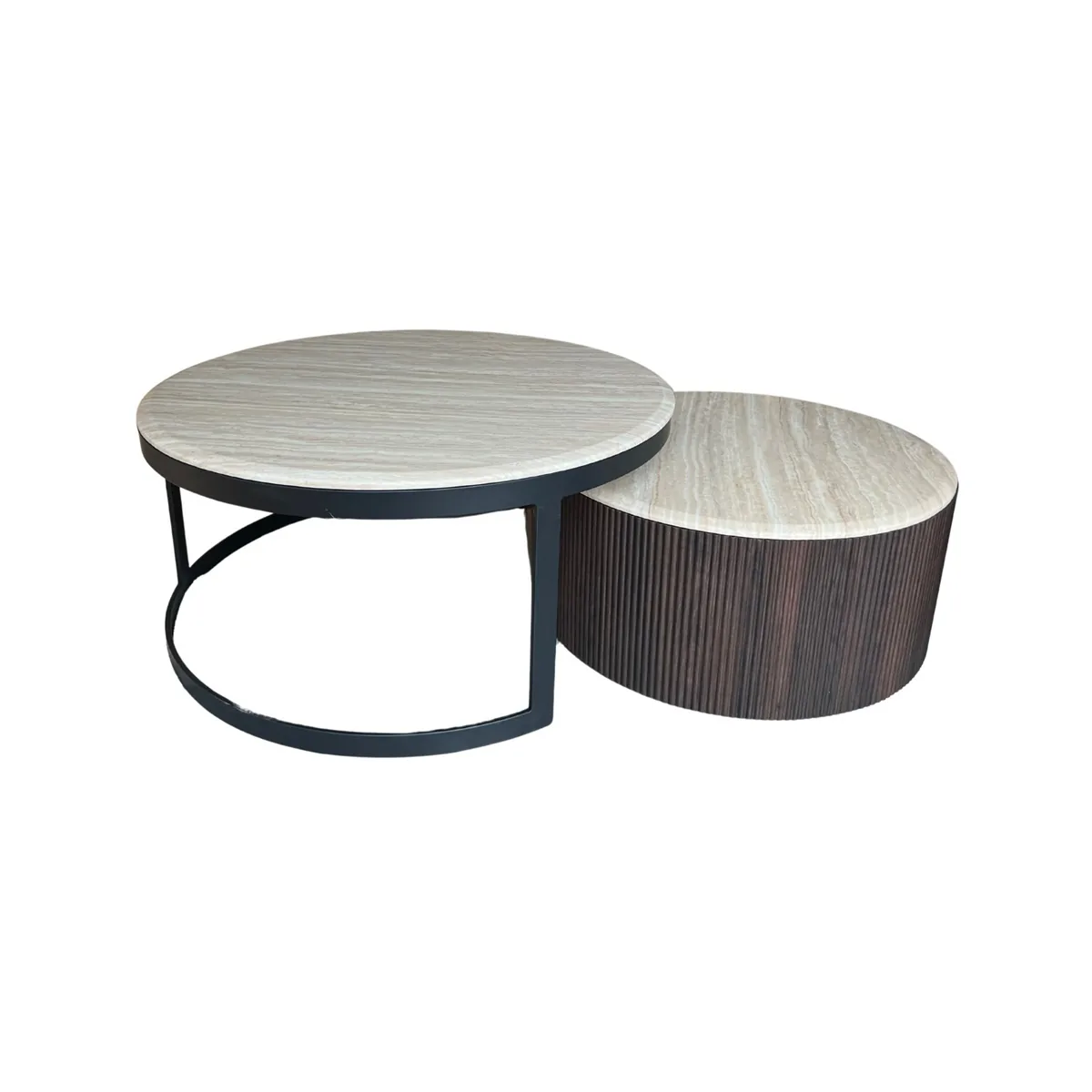 Fox Tafel - Zwart/Bruin, Flintstone