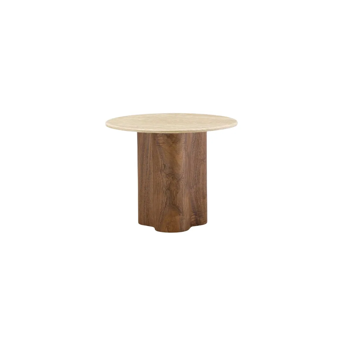 Oslo Bijzettafel - Bruin, Flintstone, 55Ø