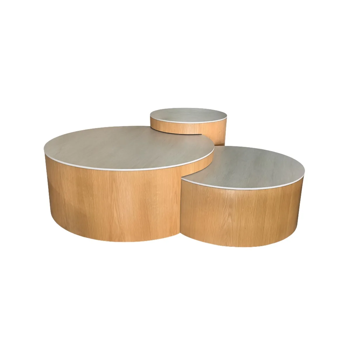 Nova Salontafel set - Milky, Keramiek