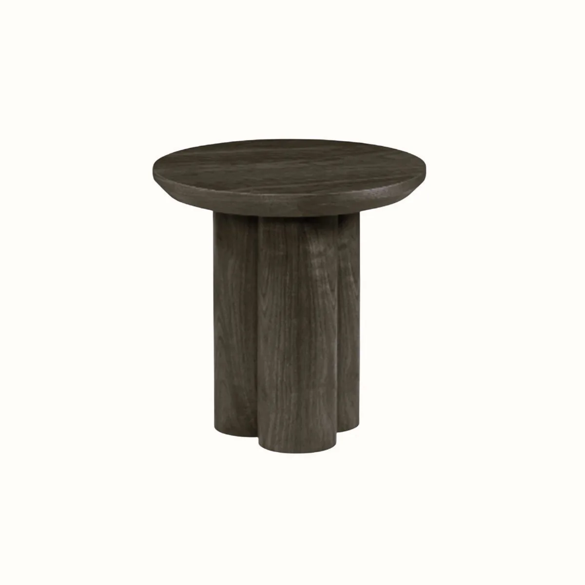Royal Bijzettafel - Zwart, Fineer, 60ØX55