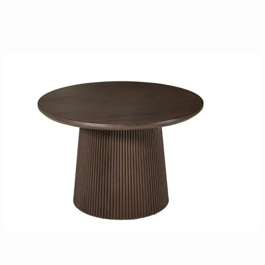 Taurus Bijzettafel - Bruin, Fineer, 65ØX55