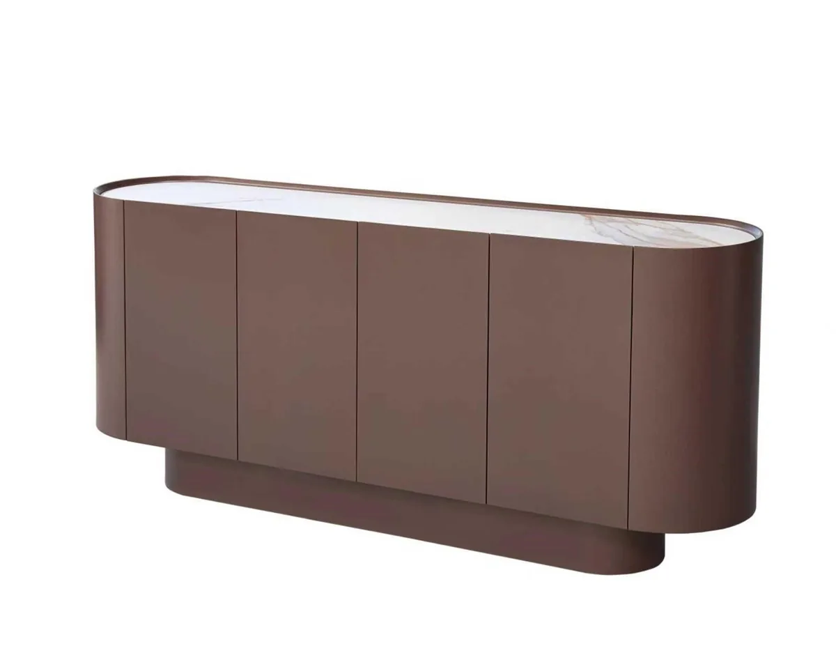 Isabella Dressoir - Wit/Goud, 180X42X80