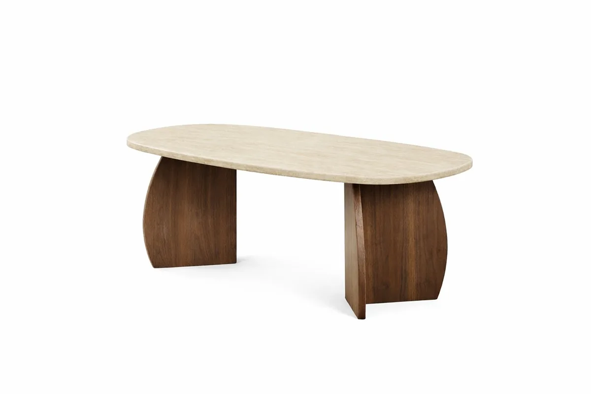 Monza Eettafel - Bruin, Flintstone, 180X90X75