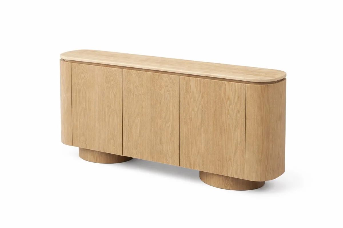 Monza Dressoir - Flintstone, 180X40X85