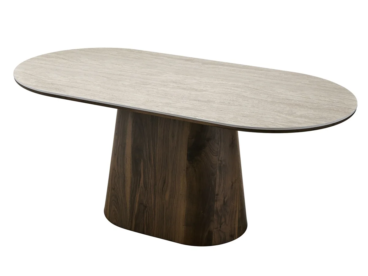 Enzo Eettafel - Travertijn, 180X90X75