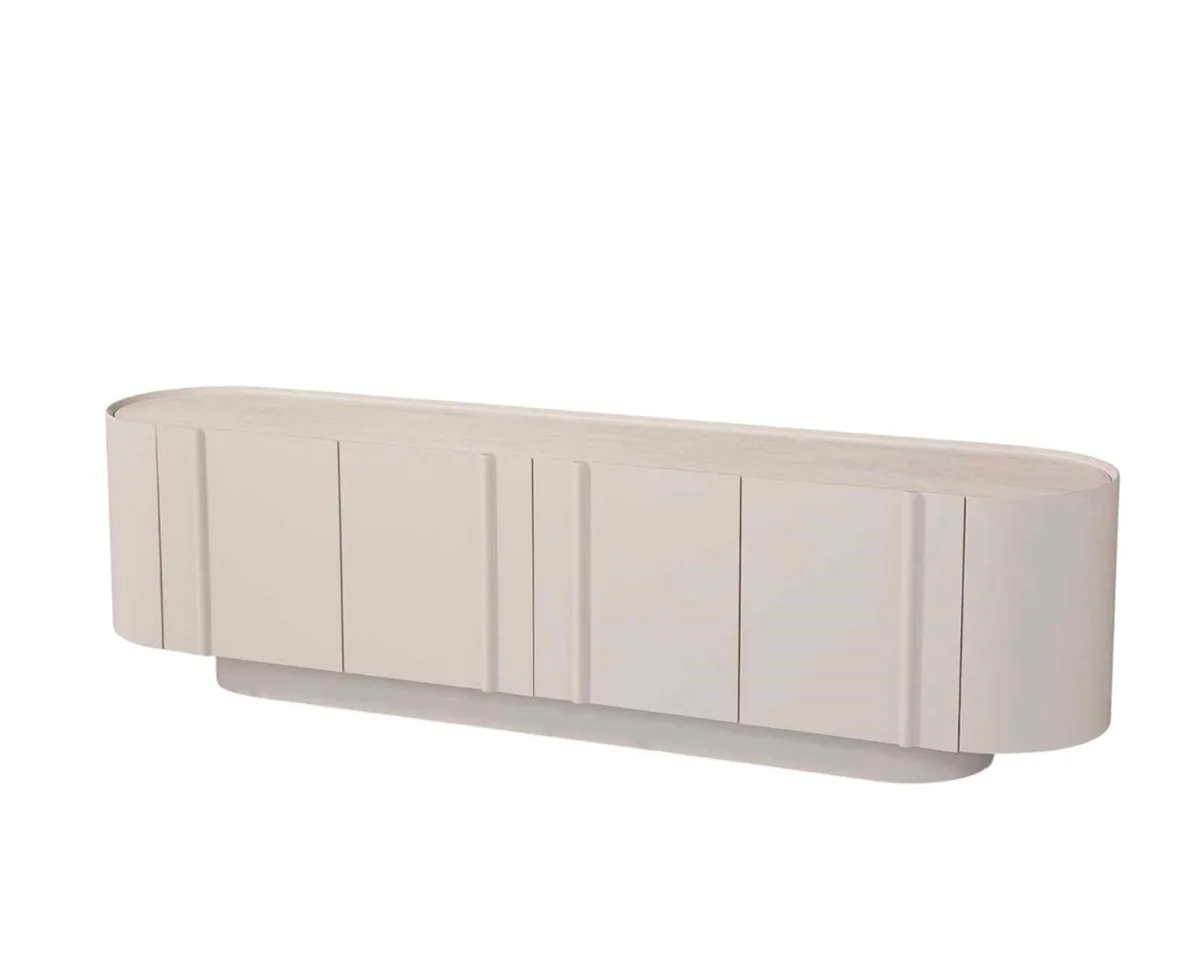 Hisar TV-meubel - Beige, 200X42X55