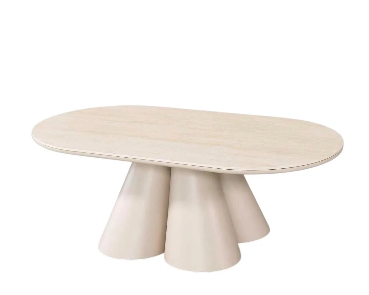 Hisar Salontafel - Beige, 130X70X45